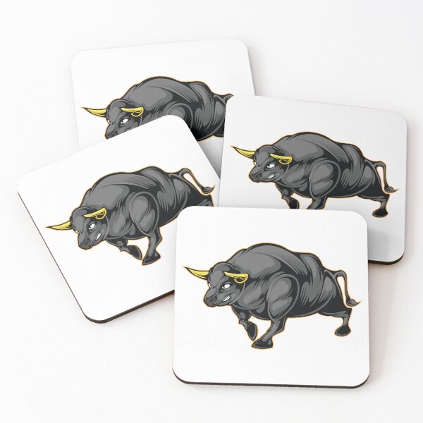 Item preview, Black Scary Angry Furious Bull Design designed and sold by zoripet Store.