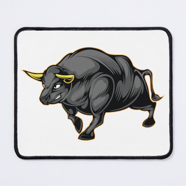 Item preview, Black Scary Angry Furious Bull Design designed and sold by zoripet Store.