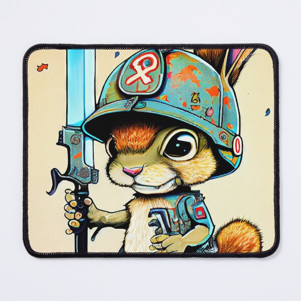 Item preview, Squirrel with a Knife designed and sold by dholzric.