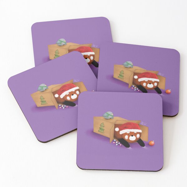 Item preview, Bean and Pistachio Put Away the Christmas Decorations... Sort Of - Purple designed and sold by mwkairos.