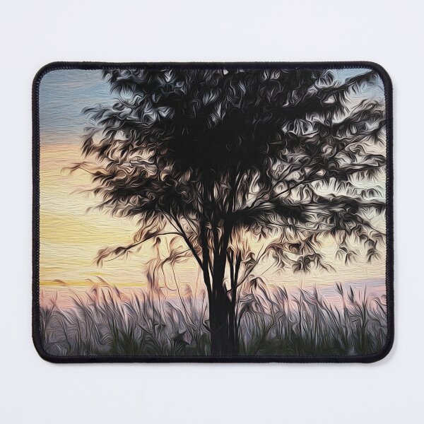 Item preview, Beautifil Painted Tree at Sunset in Thailand designed and sold by Huskyyy Designs.