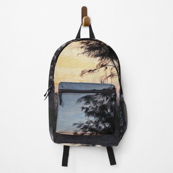 Item preview, Beautifil Painted Tree at Sunset in Thailand designed and sold by Huskyyy Designs.