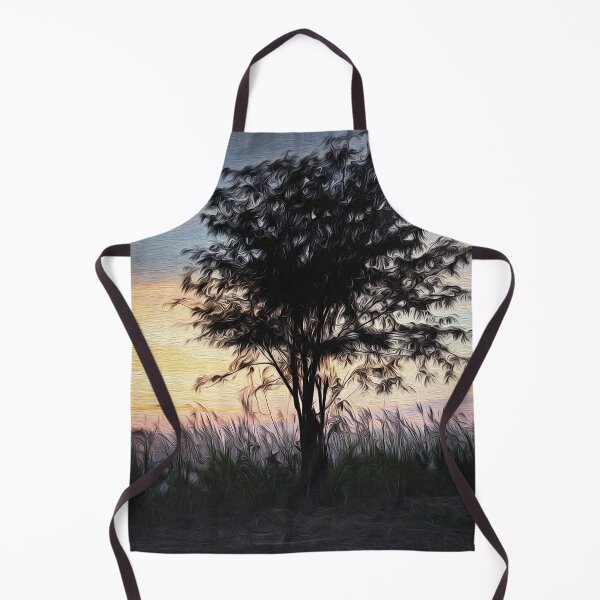Item preview, Beautifil Painted Tree at Sunset in Thailand designed and sold by Huskyyy Designs.