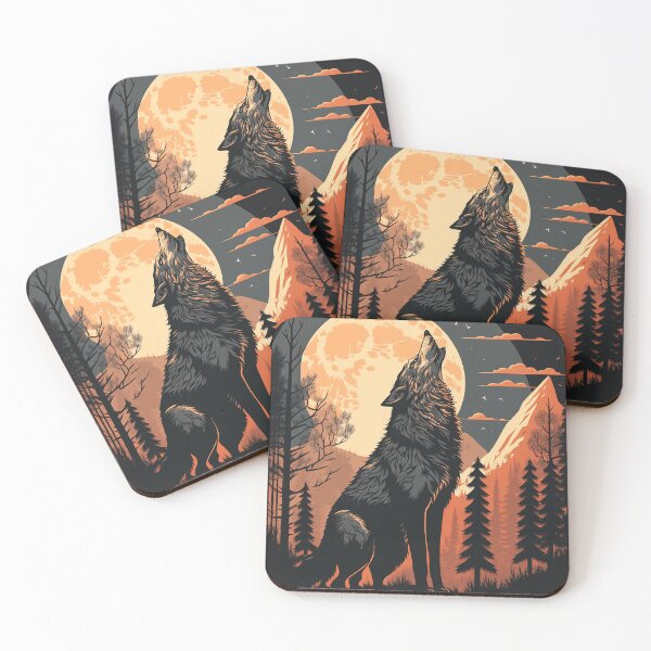 Item preview, Moonlit Howl designed and sold by Abili-Tees.