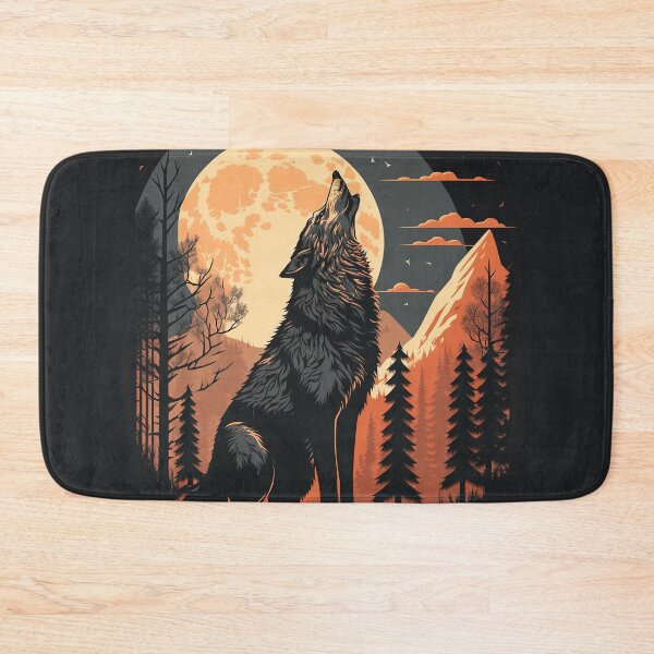 Item preview, Moonlit Howl designed and sold by Abili-Tees.