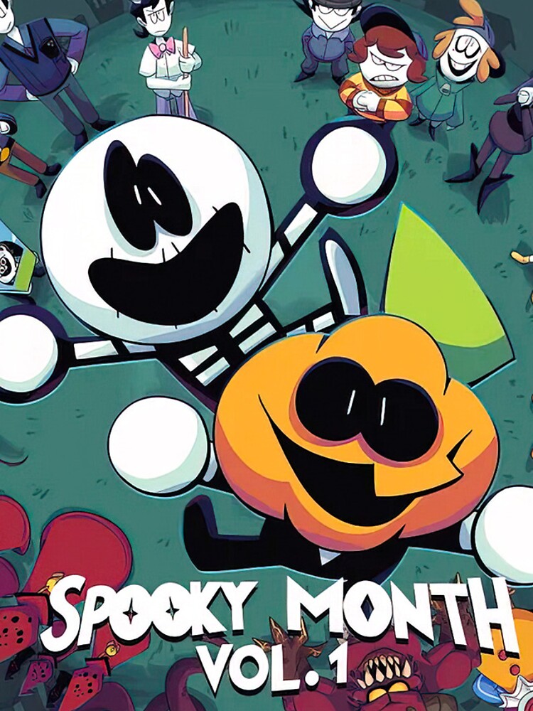 Spooky Month  Magnet for Sale by XephArtcute