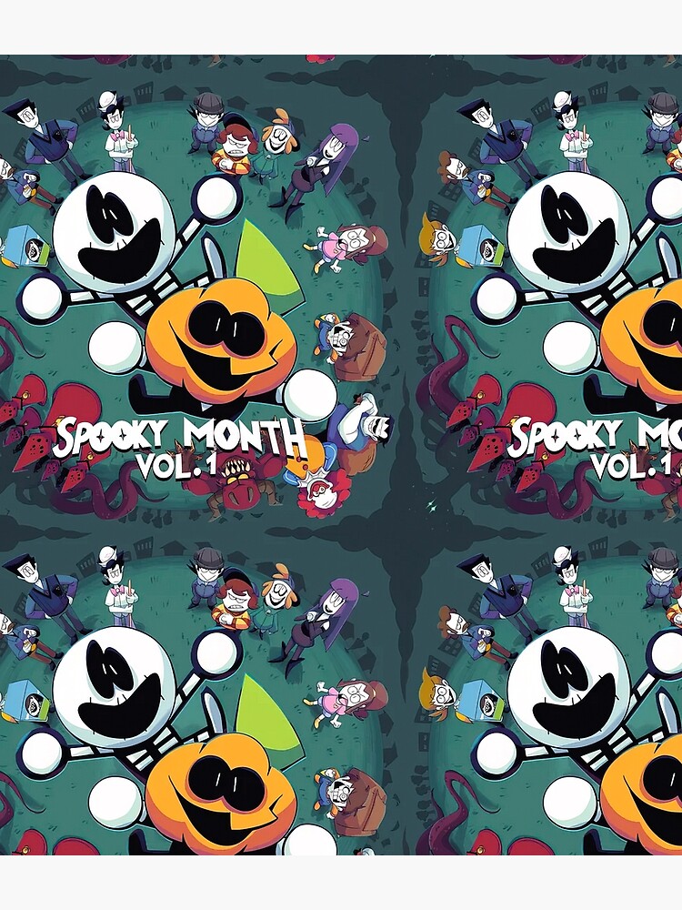 Spooky Month Poster for Sale by TinyPinkShoe