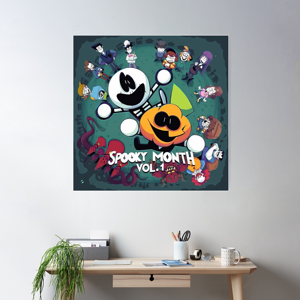 Spooky month poster  Cute drawings, Spooky, Christmas drawing