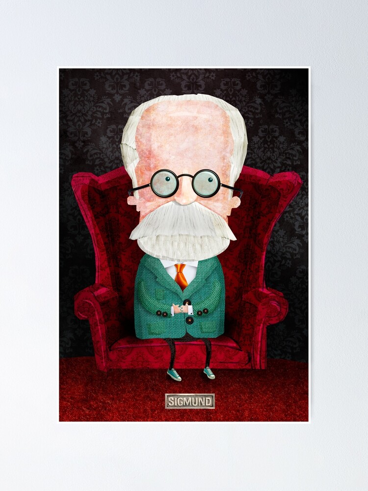 Sigmund Freud Karikatur