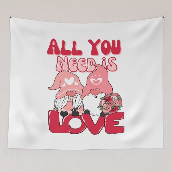 Item preview, All You Need is Love Gnome Valentines Day, Love You, Cute Valentines Day designed and sold by Colors nature.