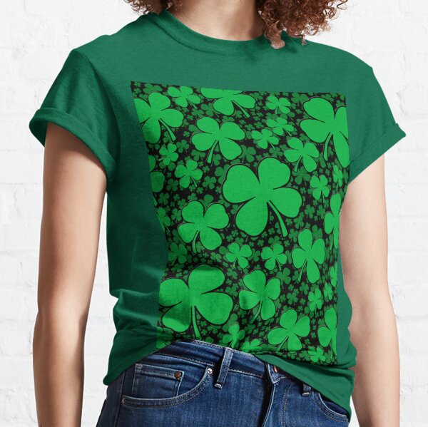 A Shamrock Field for St Patrick's Day Classic T-Shirt