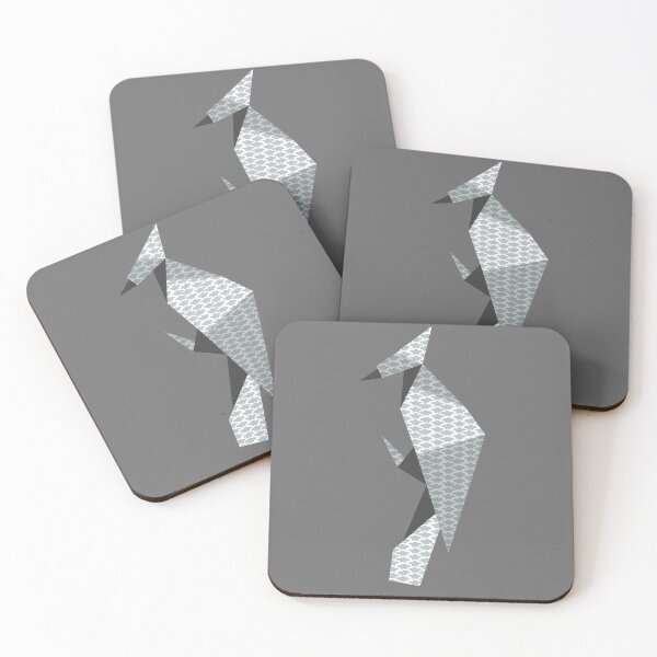 Aperçu de l'œuvre Origami pic gris; 13 coques iPhone Pro Max créée et vendue par Micovic.