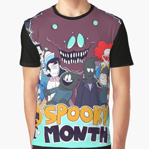 October is the Spooky Month (Halloween Shirt) Graphic by Grand Mark ·  Creative Fabrica