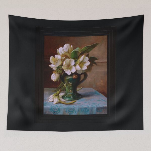 Item preview, Peonies In A Vase by Hans Zatzka Remastered Xzendor7 Classical Art Old Masters Reproductions designed and sold by Xzendor7 Digital Art Creations.
