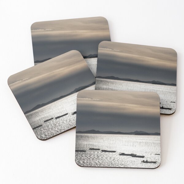 Item preview, Fishing boats off the coast of Sinan designed and sold by aaronchoi.