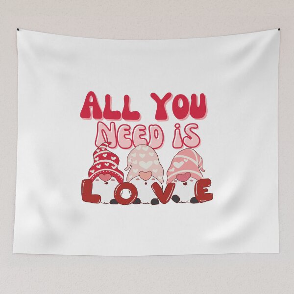 Item preview, All You Need is Love Gnome Heart Valentines Day, Love You, Cute Valentines Day designed and sold by Colors nature.