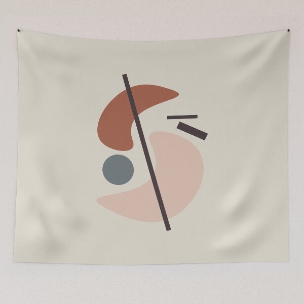 Item preview, Mid century modern shapes No.2 designed and sold by DPDesignArt.