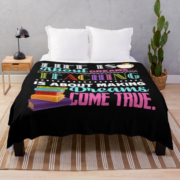 Item preview, Teacher - Life Is About Dreams Teaching Is About Making Dreams Come True designed and sold by UnknownArtistt.
