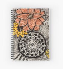 Drei Blumen Spiral Notebook