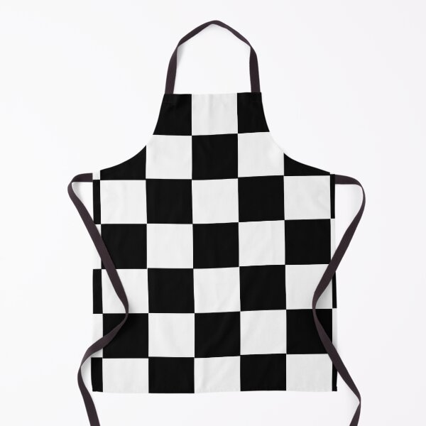Item preview, Black and White Square Pattern - Kitchen Style designed and sold by EnzoVectorism.