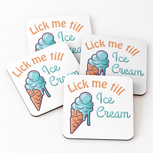 Item preview, lick me till Ice Cream design artwork designed and sold by TournesolTintin.