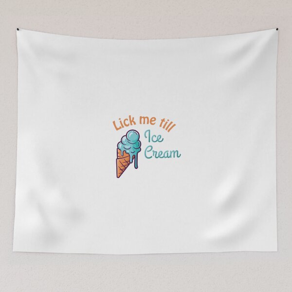Item preview, lick me till Ice Cream design artwork designed and sold by TournesolTintin.