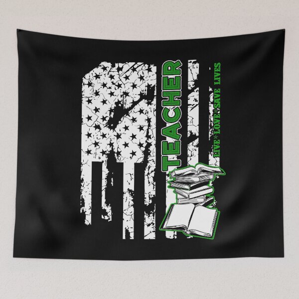Item preview, Teacher - Teacher Flag designed and sold by UnknownArtistt.