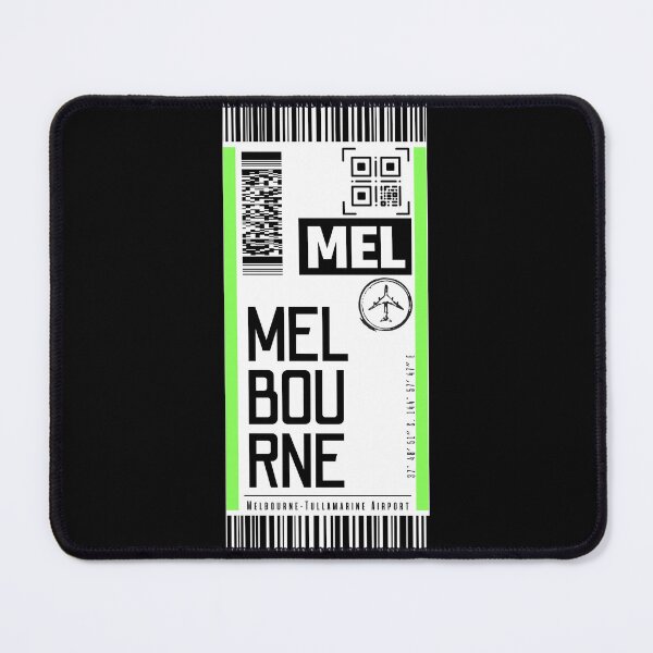Artikelvorschau, MELBOURNE MEL Victoria klassischer Gepäckanhänger-Flugaufkleber entworfen und verkauft von LeddsoDello.