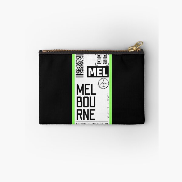 Aperçu de l'œuvre MELBOURNE MEL Victoria autocollant de vol d'étiquette de bagage classique créée et vendue par LeddsoDello.