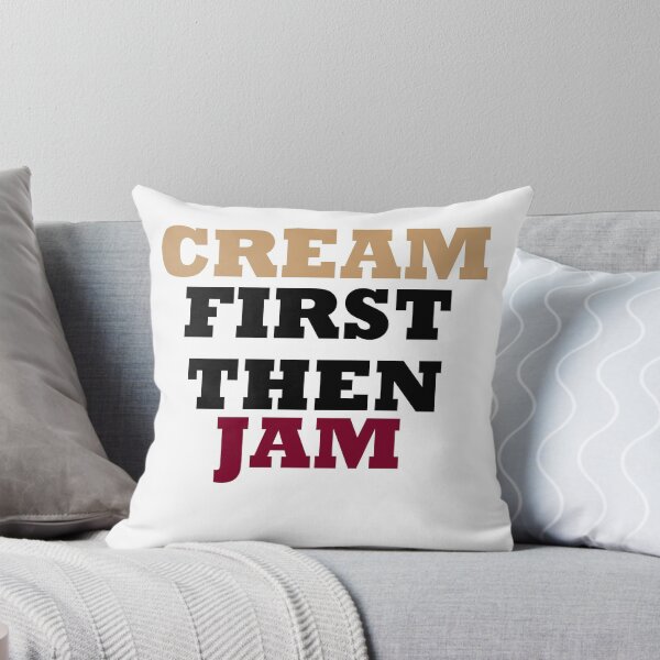 Item preview, Cream First Then Jam designed and sold by homeofrandom.