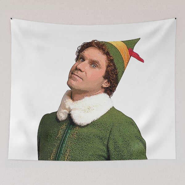 Item preview, BUDDY THE ELF Side Eye Funny Christmas Movie Will Ferrell designed and sold by starkle.