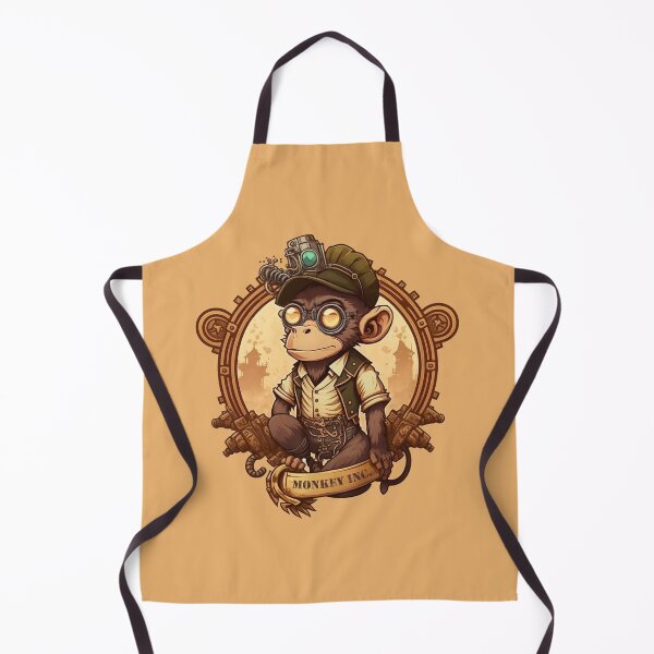 Item preview, Grease Monkey Steampunk Style Monkey designed and sold by Shaani.
