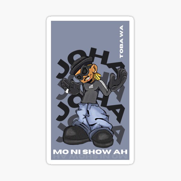 ASAKE JOHA Sticker