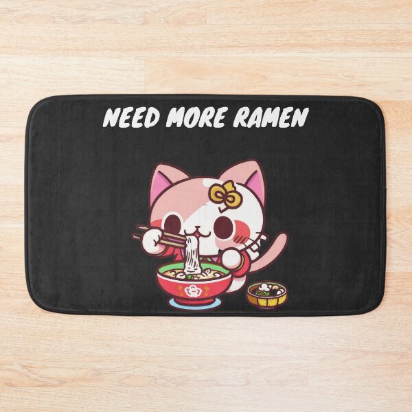 Item preview, Mochi Cat - Need More Ramen designed and sold by GigaDesigns.