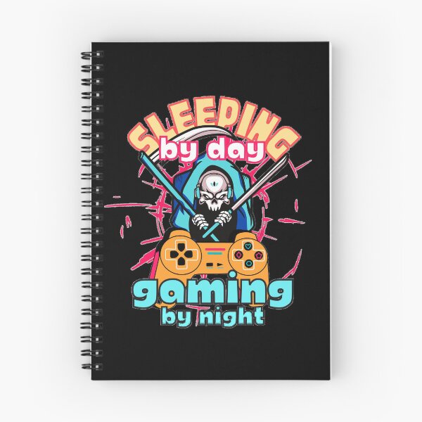 Item preview, Sleeping By Day Gaming By Night designed and sold by Joy Poddar.