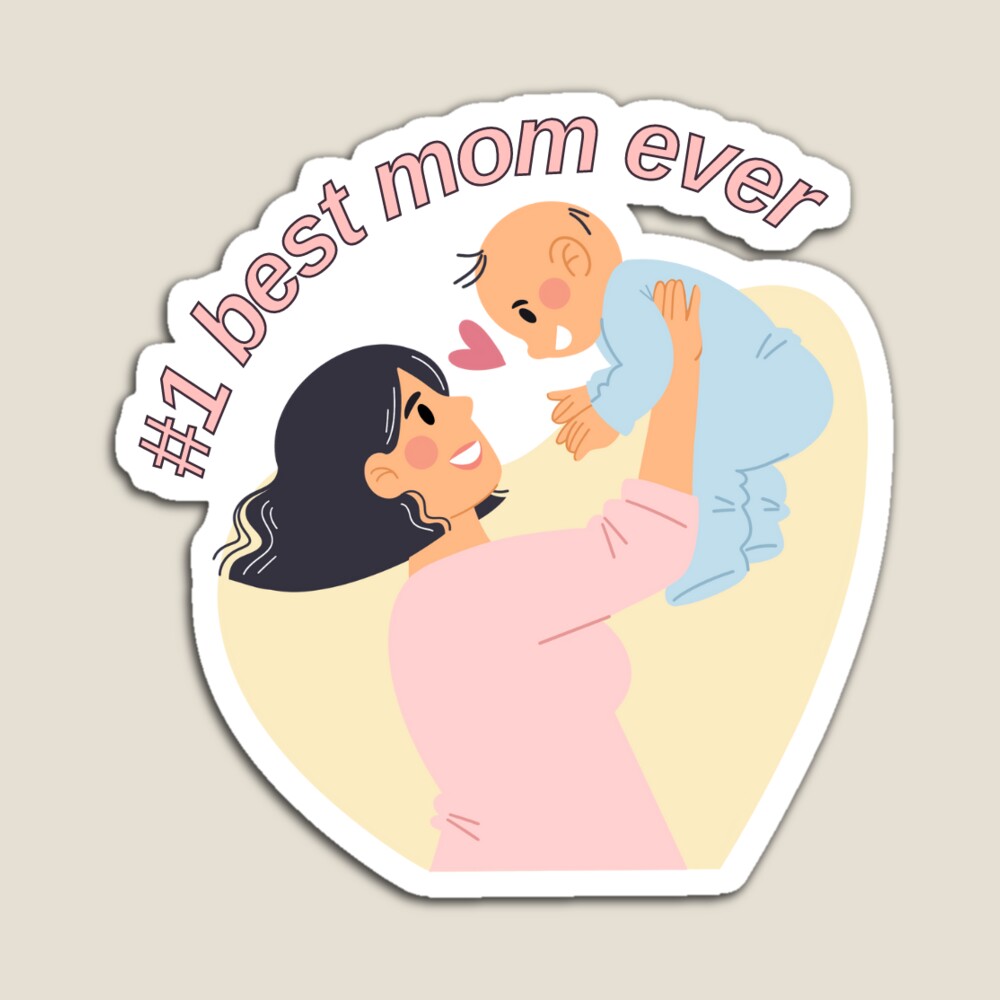 Best Mama Ever  Sticker for Sale by AshleyPOD