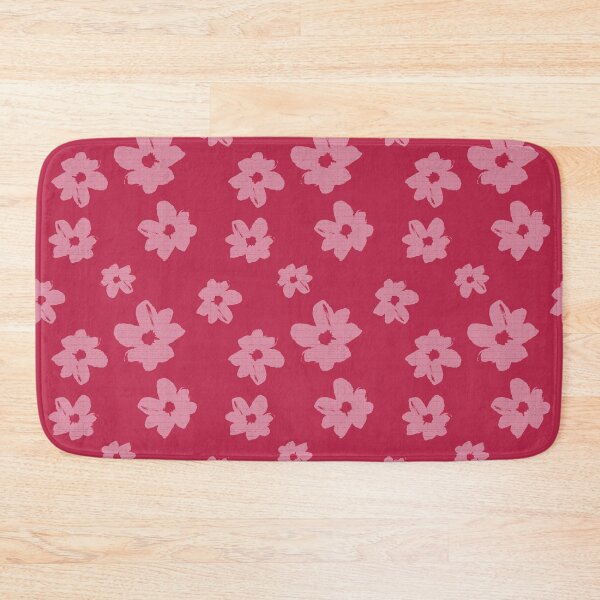 Item preview, "Penelope" floral, Viva Magenta monochrome designed and sold by ncxadair.