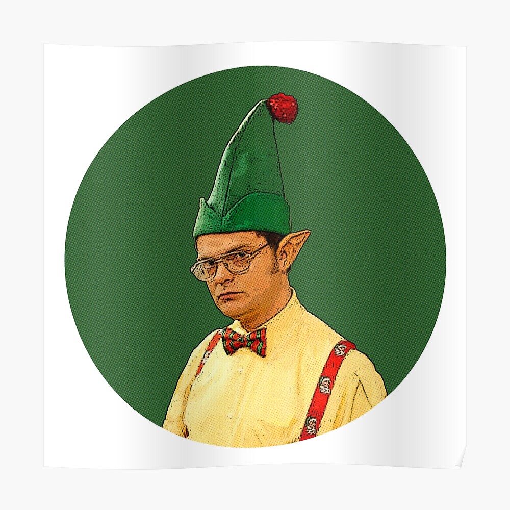 DWIGHT SCHRUTE Christmas Elf The Office TV Show