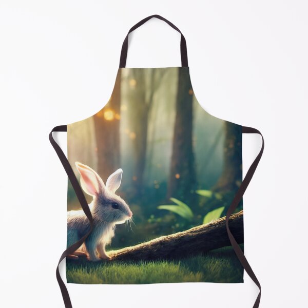 Item preview, Cute bunny in an enchanted forest illustration designed and sold by RK - Shop.