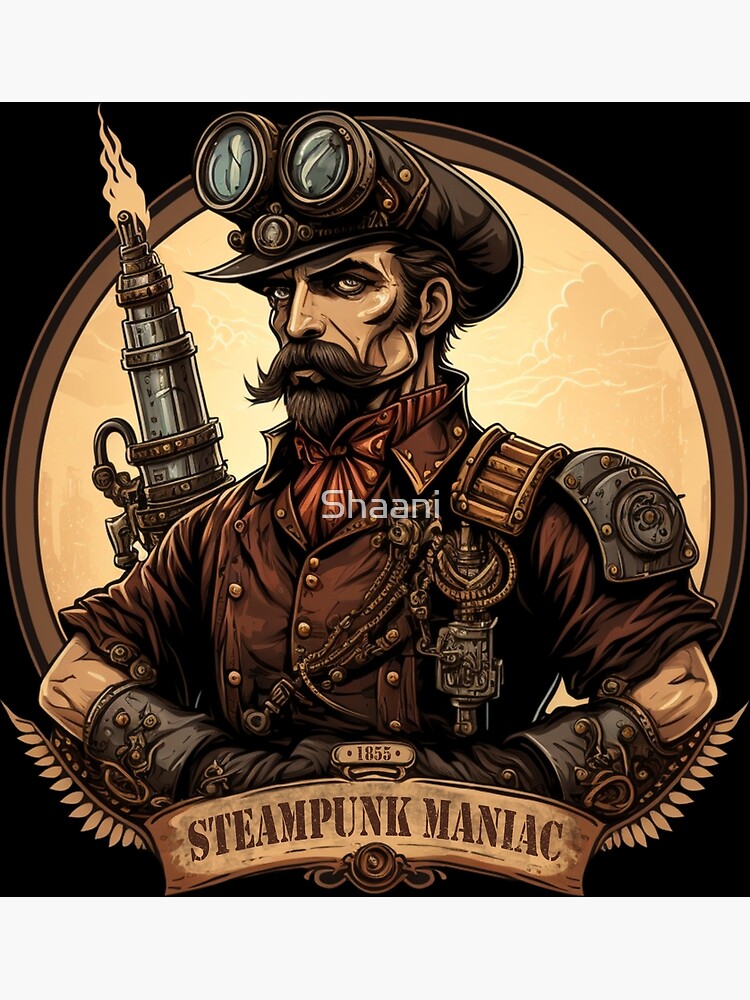 Steampunk Engineer Mechanic Art Print by Shaani | Redbubble