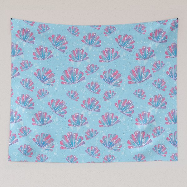 Item preview, Seashells Pattern designed and sold by NadyaOrangeKiss.