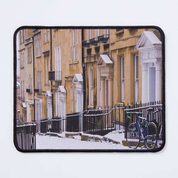 Item preview, Lansdown Road in Snow designed and sold by Rowena Ko.
