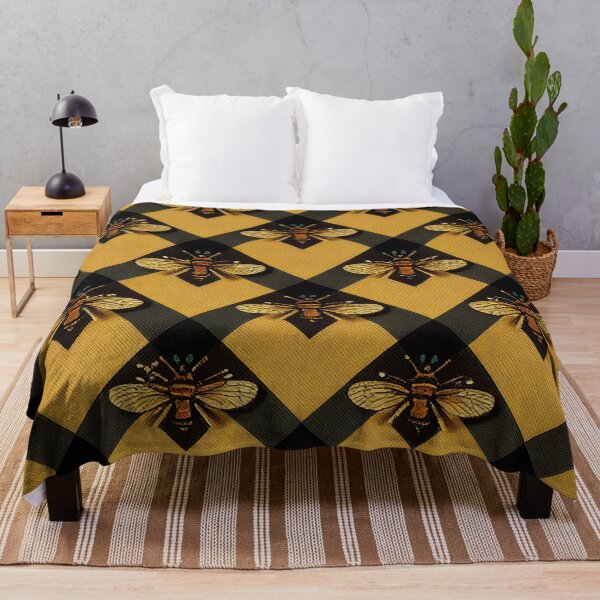 Item preview, Argyle Bees #2 designed and sold by Patternifico.