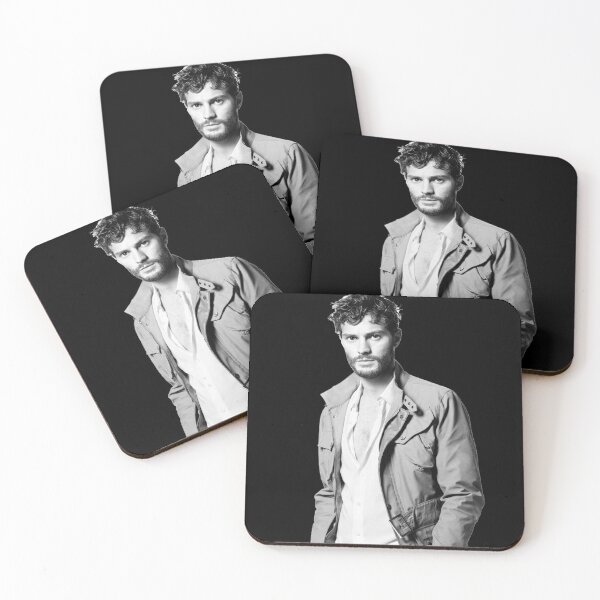Item preview, Jamie Dornan Black White Poster Art designed and sold by nedda85.