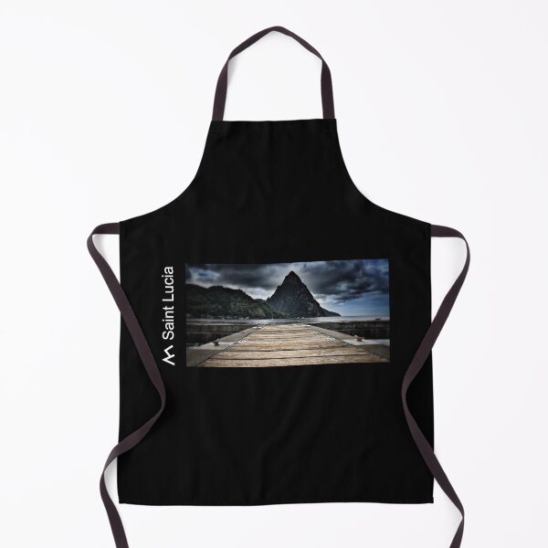Item preview, Gros Piton desde los muelles designed and sold by Cherick Lawrence.