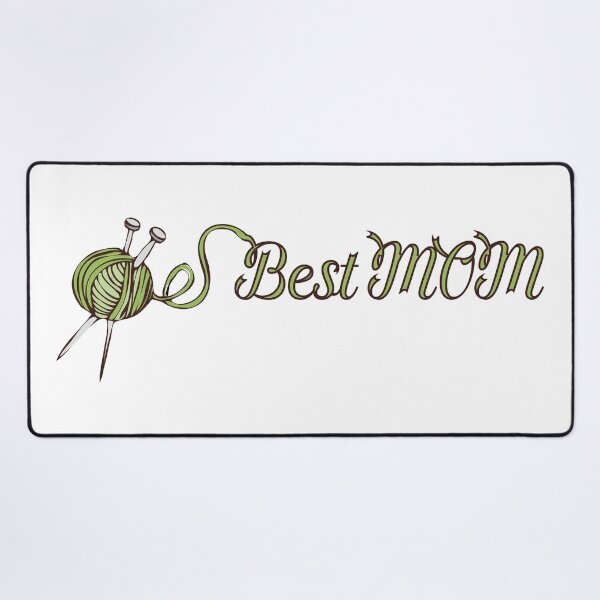 Item preview, Best knitting mom ever designed and sold by Mychap.