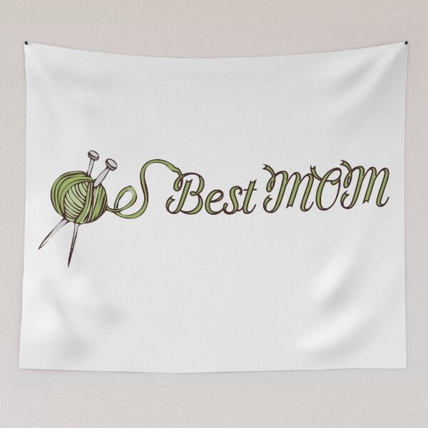 Item preview, Best knitting mom ever designed and sold by Mychap.