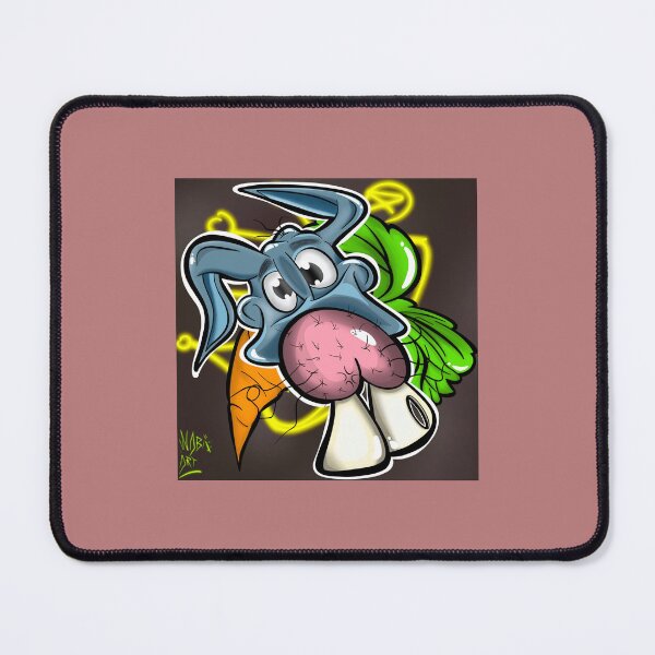 Item preview, crazy rabbit designed and sold by NabixArt.