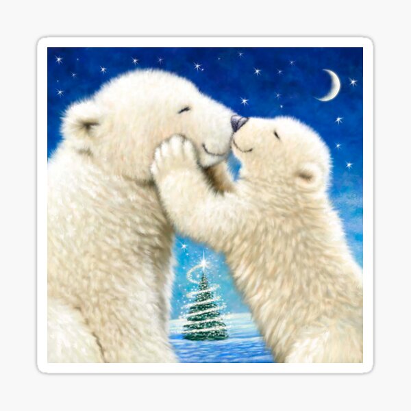 POLAR BEAR LOVE Sticker