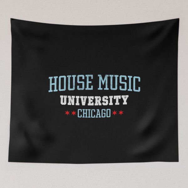 Item preview, House Music University Chicago EDM DJ designed and sold by mBshirts.